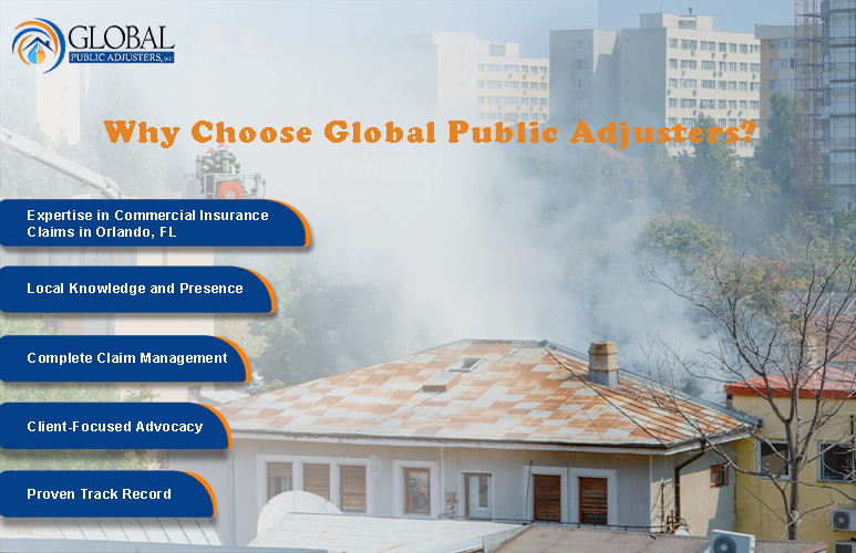 Commercial Insurance Claims in Orlando | Global Public Adjusters