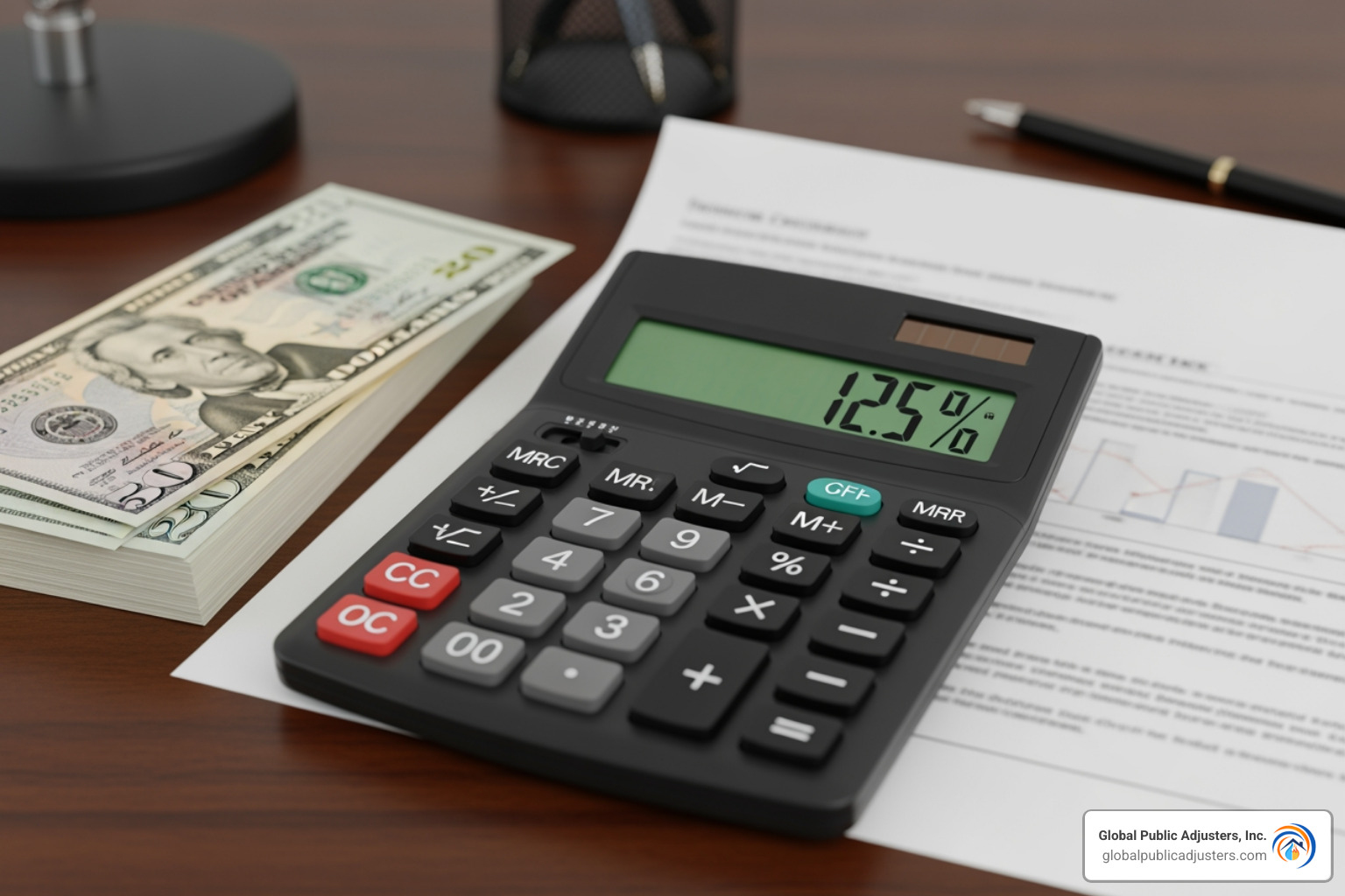 Public adjuster fees