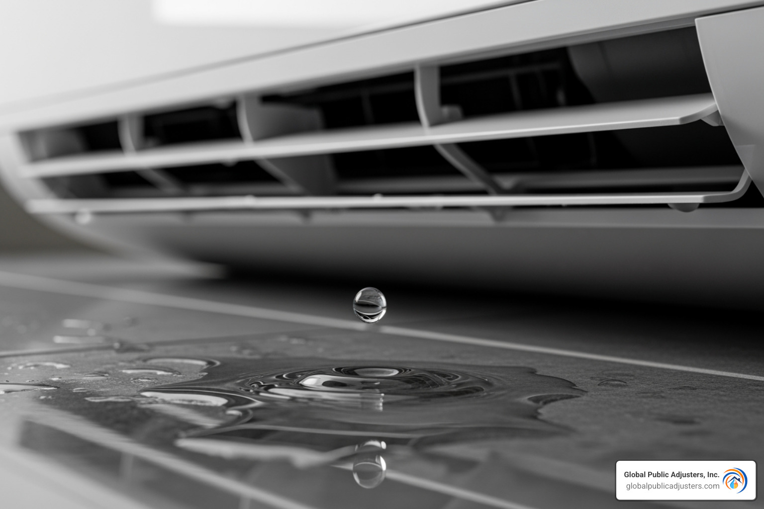 water leak in aircon